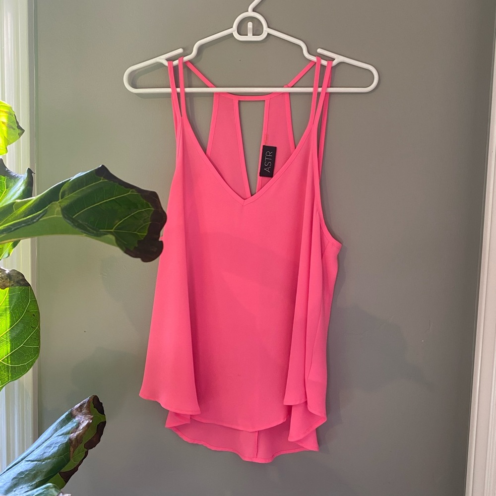 Hot Pink ASTR Tank